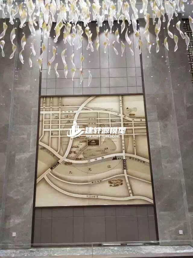 凤庆木质壁挂模型
